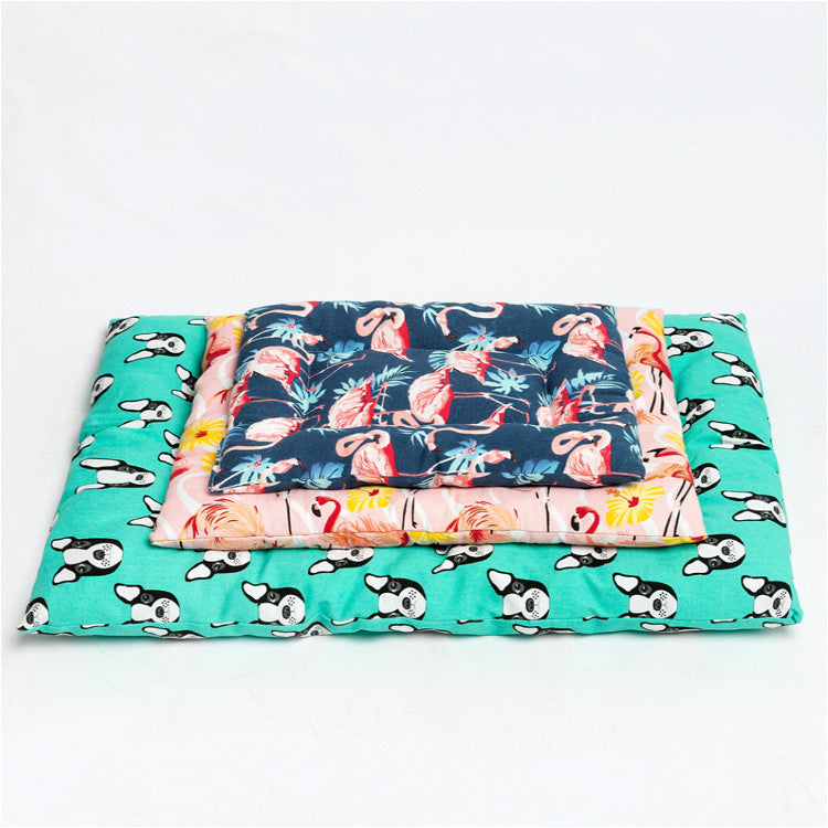 Cute printed pet cushion