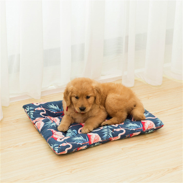 Cute printed pet cushion