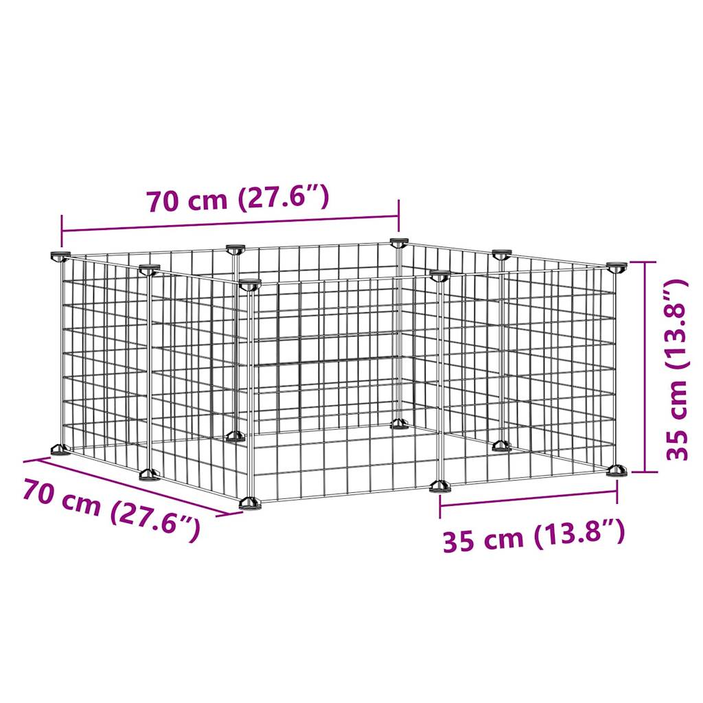8-Panel Pet Cage   8-Panel Pet Cage with Door   12-Panel Pet Cage